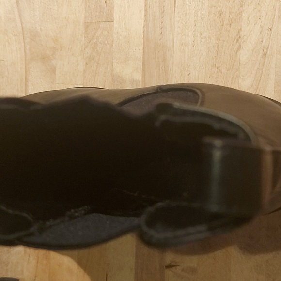 NEW LOOK Black Combat Boots/ Platform/ Sz 7/ Womens/ Pullon/ Grip/ Mint Conditio - Picture 6 of 7